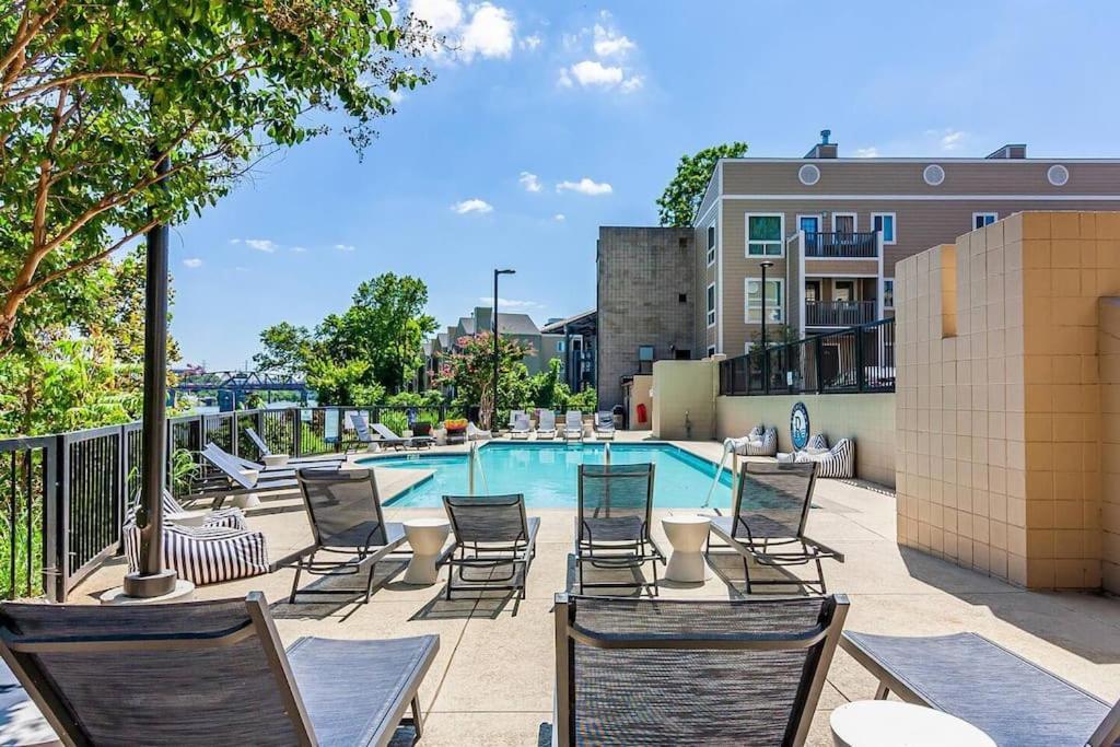 Downtown Nashville Riverfront Condo מראה חיצוני תמונה