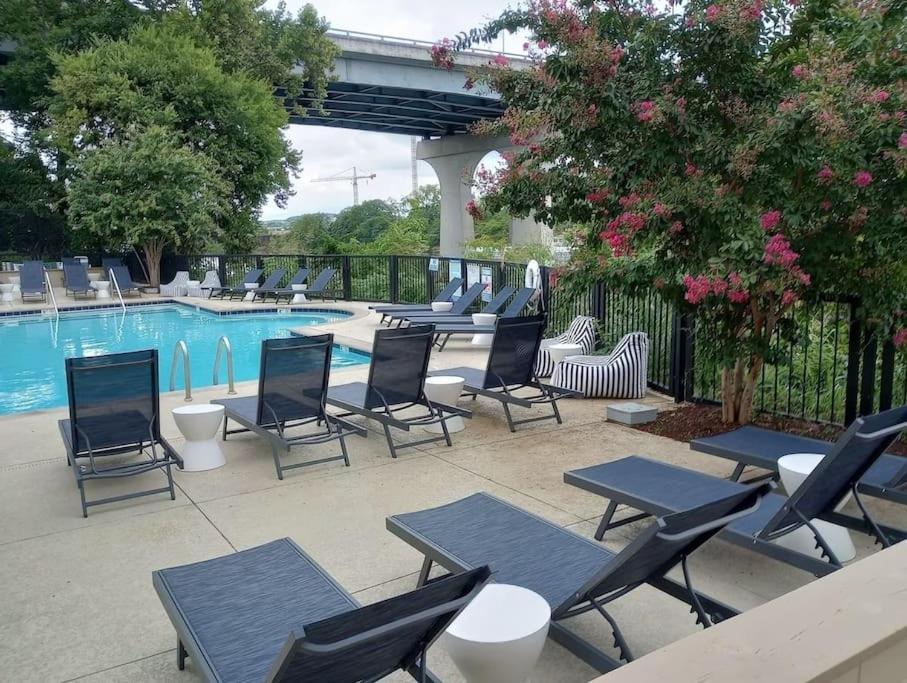 Downtown Nashville Riverfront Condo מראה חיצוני תמונה